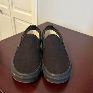 Vans Black Slip-On Loafers for Men